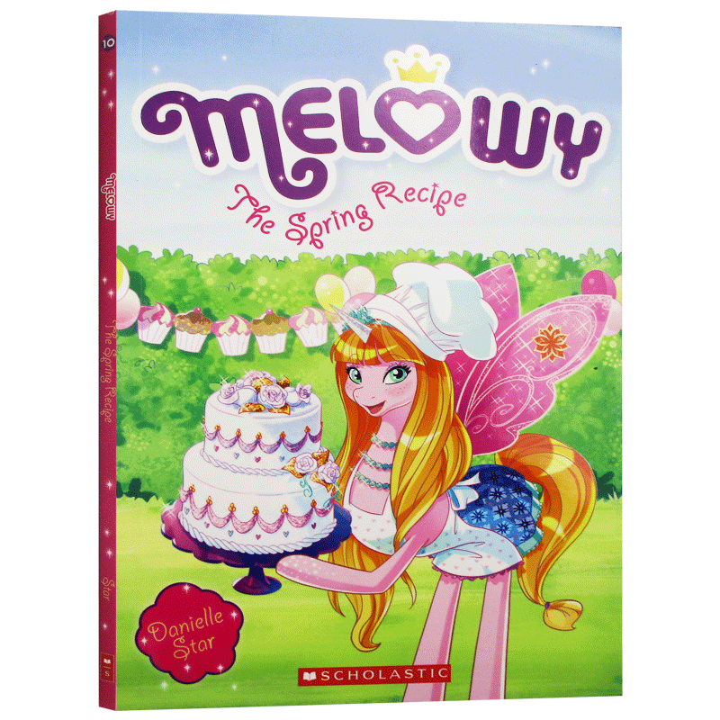 Melowy系列10 春季食谱 英文原版 Melowy 10 The Spring Recipe 儿童英语桥梁章节书 英文版进口原版书籍 Danielle Star - 图0