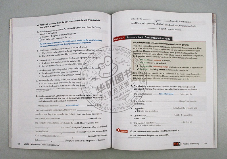 牛津学术英语成功系列读写教材5级 英文原版 Oxford Q Skills for Success Reading and Writing 5 英文版原版书籍 OUP Oxford