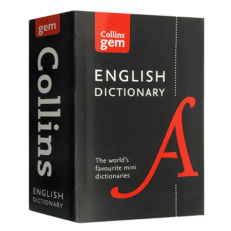 柯林斯英语词典英文原版 Collins English Dictionary 进口原装正版字典辞典 柯林斯英英词典 袖珍迷你版 轻便 口袋词典 全英文版 - 图0