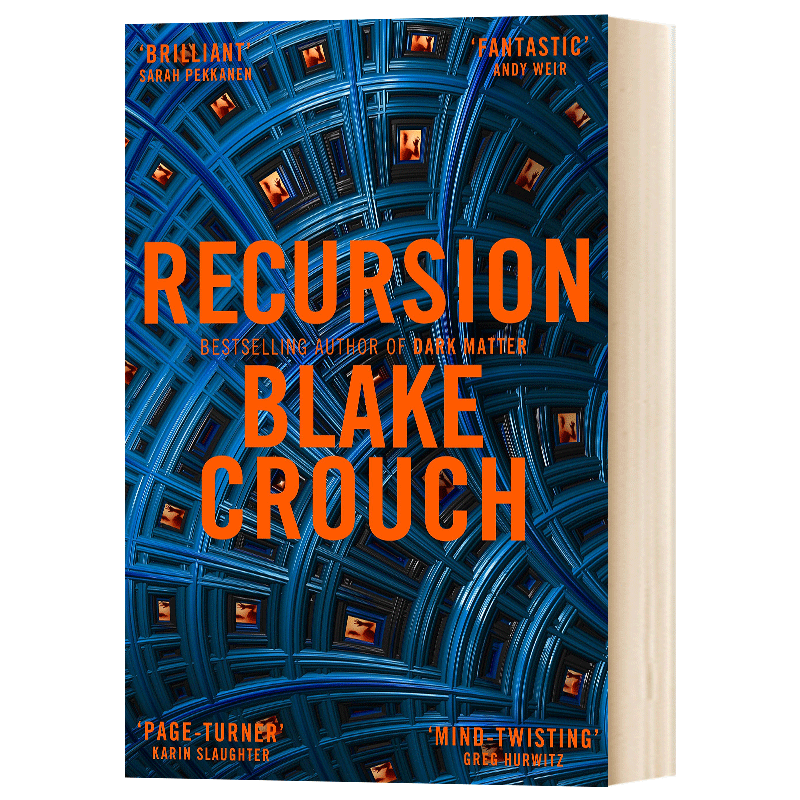 英文原版 Recursion Blake Crouch 递归 记忆的玩物 科幻小说 英文版 进口英语原版书籍 - 图0