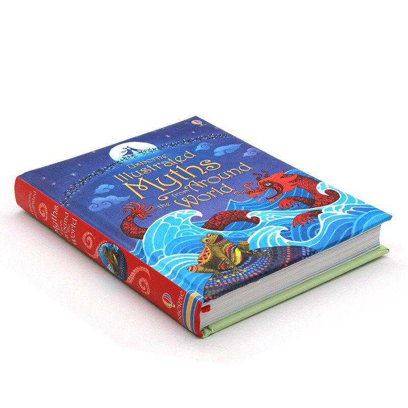 世界神话故事插图故事合集 英文原版 精装 Usborne Illustrated Myths from Around the World 尤斯伯恩 全彩插画版 英语课外阅读