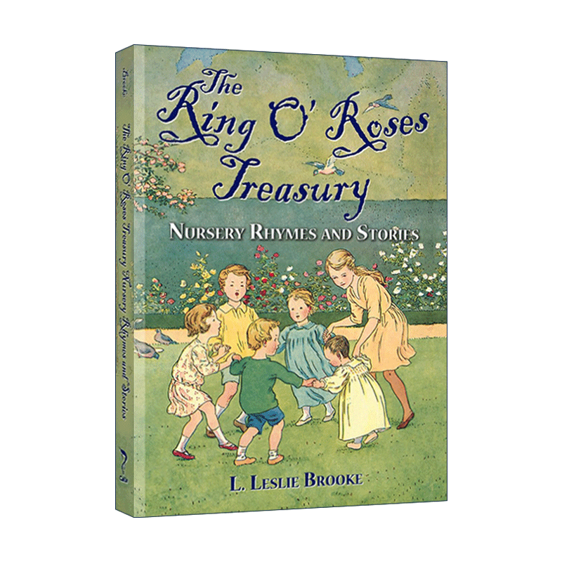 英文原版 The Ring O' Roses Treasury 绕着玫瑰圈起舞 儿童经典童谣与故事集 精装插图版 Calla Editions 英文版进口英语原版书籍