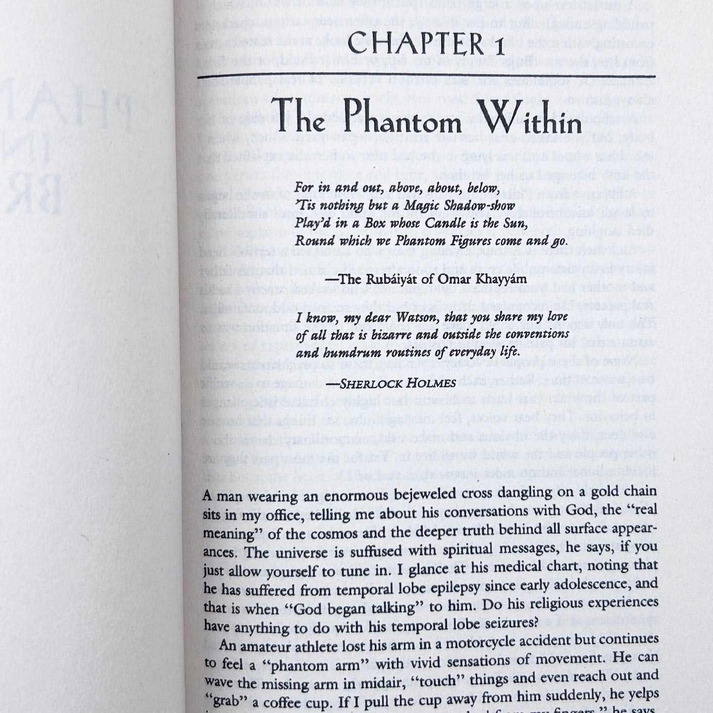 英文原版 Phantoms In The Brain 脑中魅影 洞察人的本质和心智 V. S. 拉马钱德兰 英文版 进口英语原版书籍
