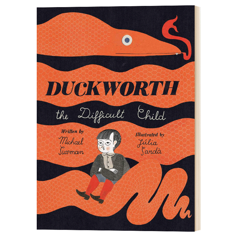 英文原版绘本 Duckworth the Difficult Child 问题少年达克沃斯 精装 Julia Sarda插画 英文版儿童全英语书 - 图0