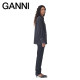 GANNI loose fashion top shirt