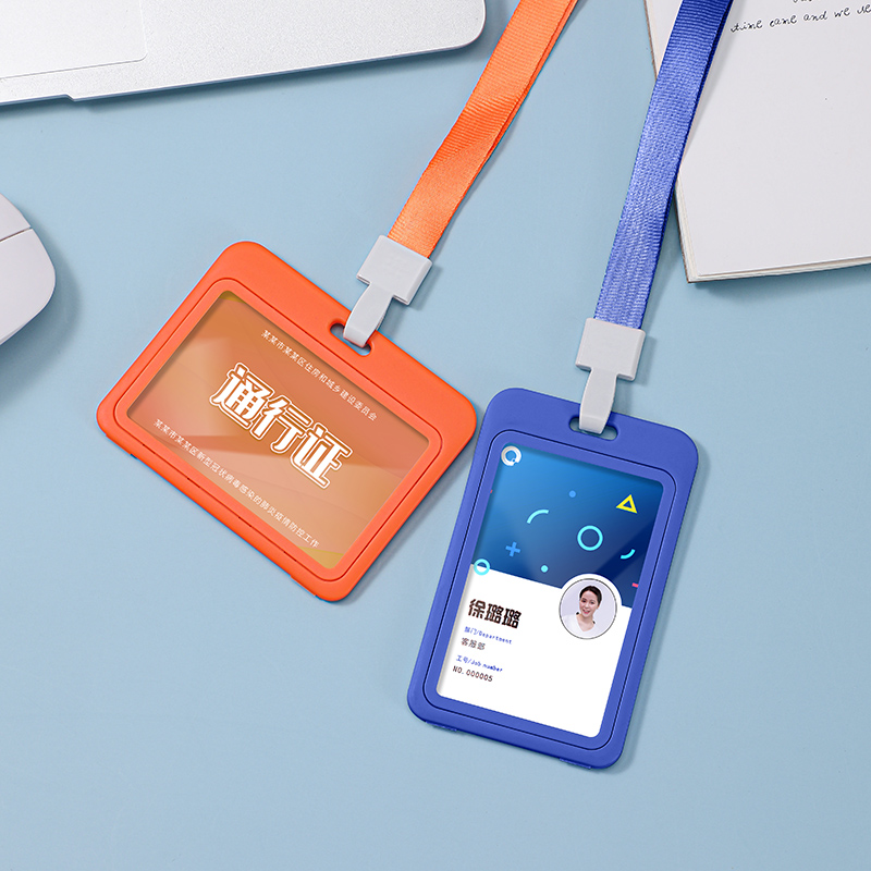 工牌定制工号牌员工工作牌医生胸牌挂绳工作证卡套定做姓名牌校牌 - 图3