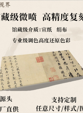 唐怀素论书帖草书纸本名家真