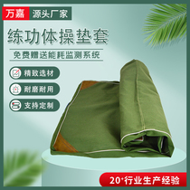 Supine ups and folds dance cushions Canvas Jacket Yoga Mat empty capsized Gymnastics Mat Oxford pu jacket