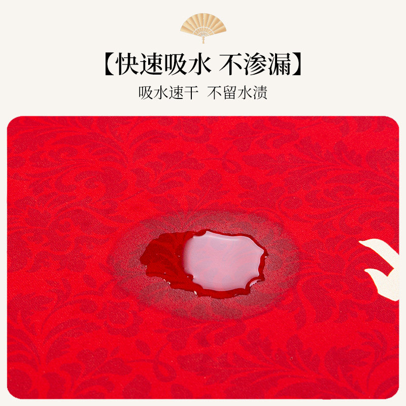 红色喜庆入户地垫家用进门口加厚硅藻泥吸水速干蹭脚垫可定制地毯,淘宝优惠券,粉丝福利购,淘宝优惠卷