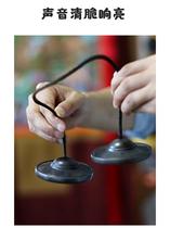 Bell Cymbal Nepal Handmade Din Summer Pure Copper Touch Bell Percussion Instrument Strike Bell Cold Door National Traditional Musical Instrument Portable