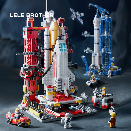 China Shenzhou space rocket building blocks
