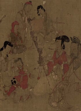 新品东晋顾恺之女史箴图长卷绢本鉴赏古代著名字画厅挂画装饰画