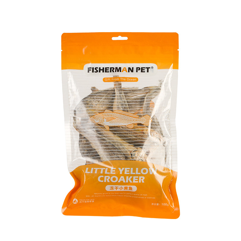 FISHERMANPET(渔夫牧场)冻干小黄鱼猫咪狗狗宠物零食幼猫训练奖励,淘宝优惠券,粉丝福利购,淘宝优惠卷
