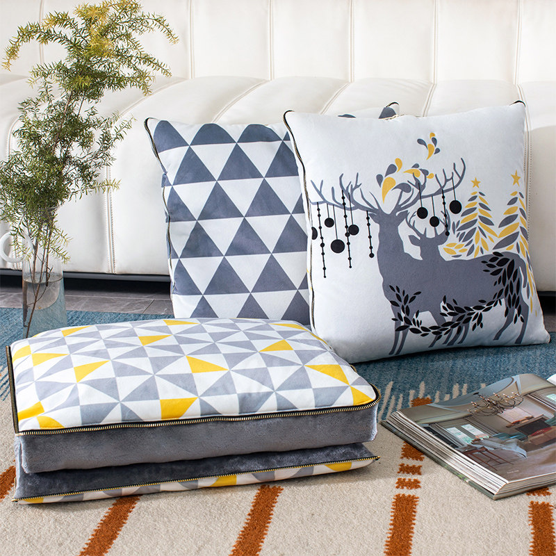 抱枕被子两用冬季加厚2022新款抱枕毯子办公室午睡二合一车载定制,淘宝优惠券,粉丝福利购,淘宝优惠卷