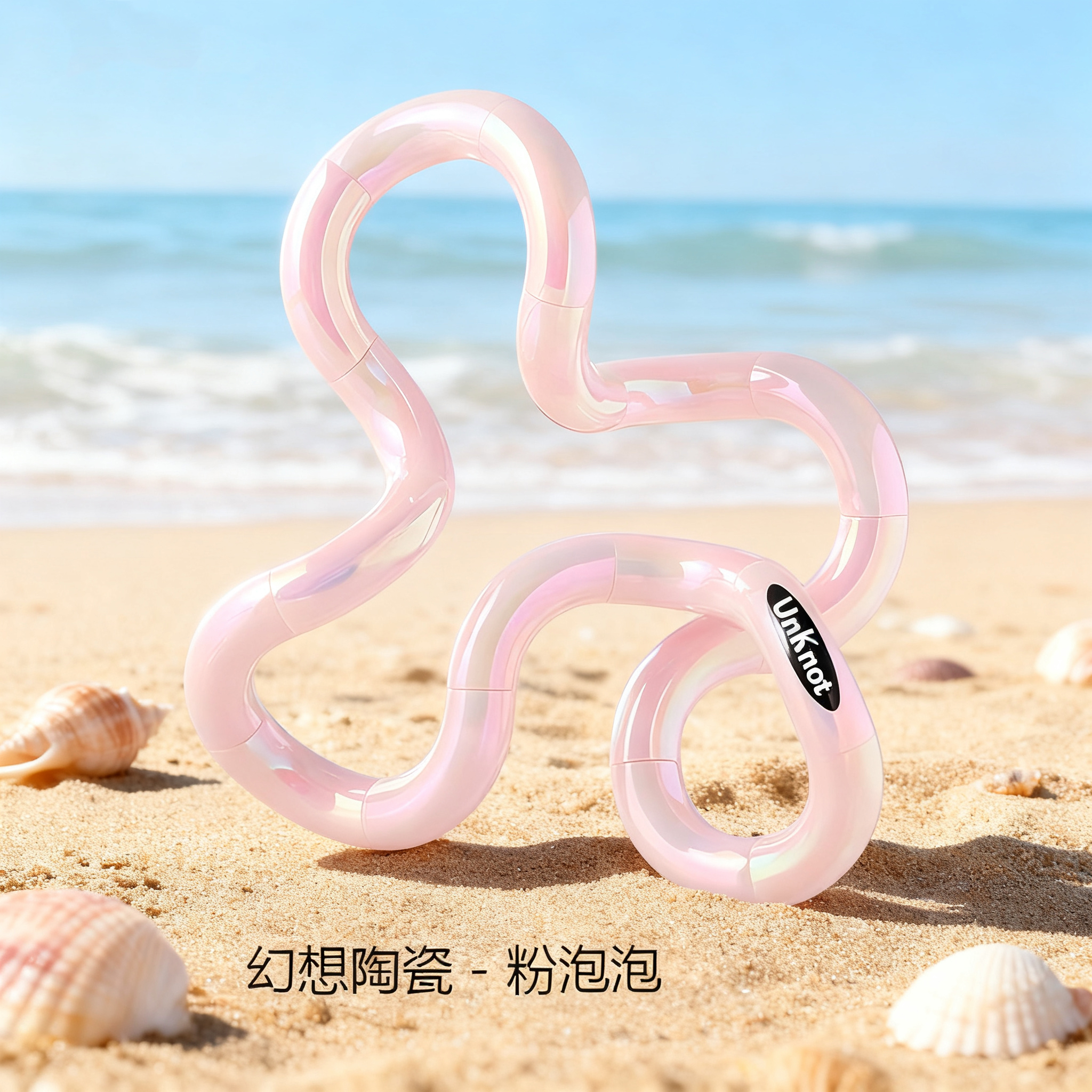 2025新款tangle同款扭扭乐水晶解压按按乐adhd专注神器益智玩具女 - 图1