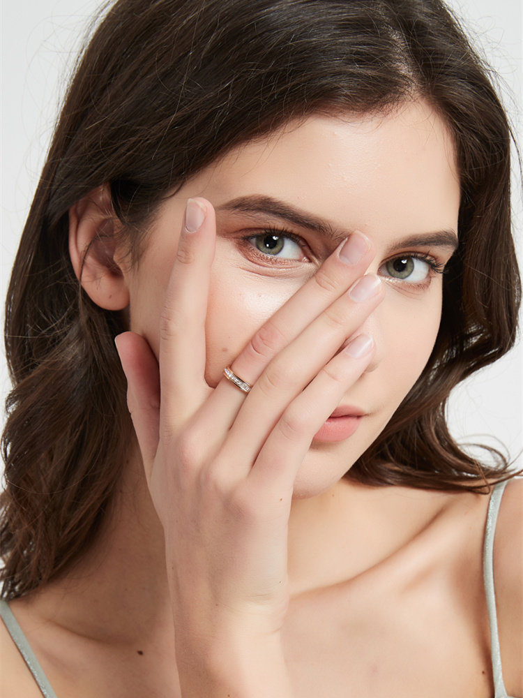 tck一对小ck满天星对戒情侣戒指 tck戒指/指环