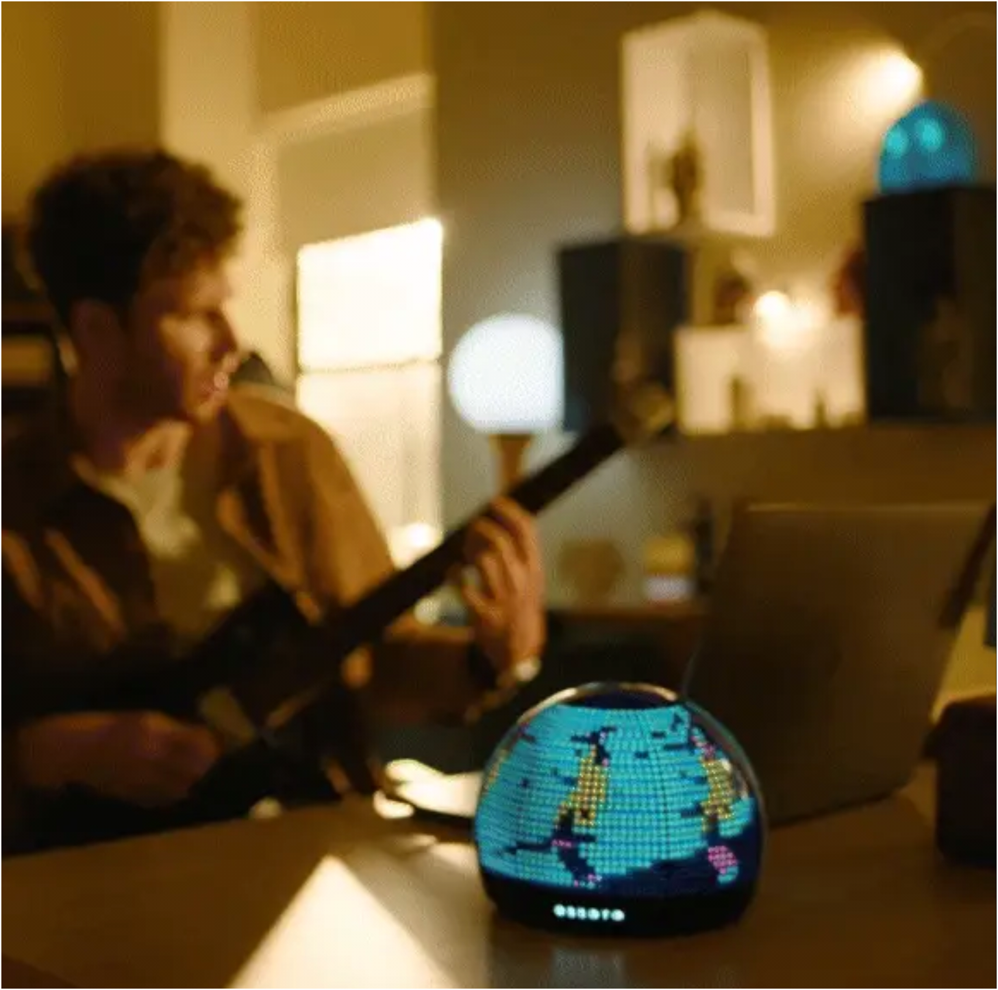 【代购】OBBOTO Sphere 桌面AI陪伴精灵像素球音箱,淘宝优惠券,粉丝福利购,淘宝优惠卷