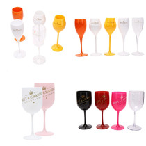 Acrylic Christmas Celebrate Party Wine Glasses Unbreakable
