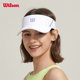 Wilson威尔胜官方男女同款网球运动经典LOGO空顶帽遮阳帽子