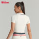 Wilson Official Women's Tight Waist Short Sleeve POLO