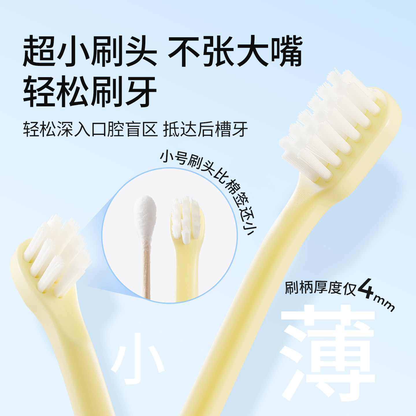 Mango蛮果宠物猫咪牙刷狗狗宠物除口臭小型犬猫狗刷牙减少结石,淘宝优惠券,粉丝福利购,淘宝优惠卷