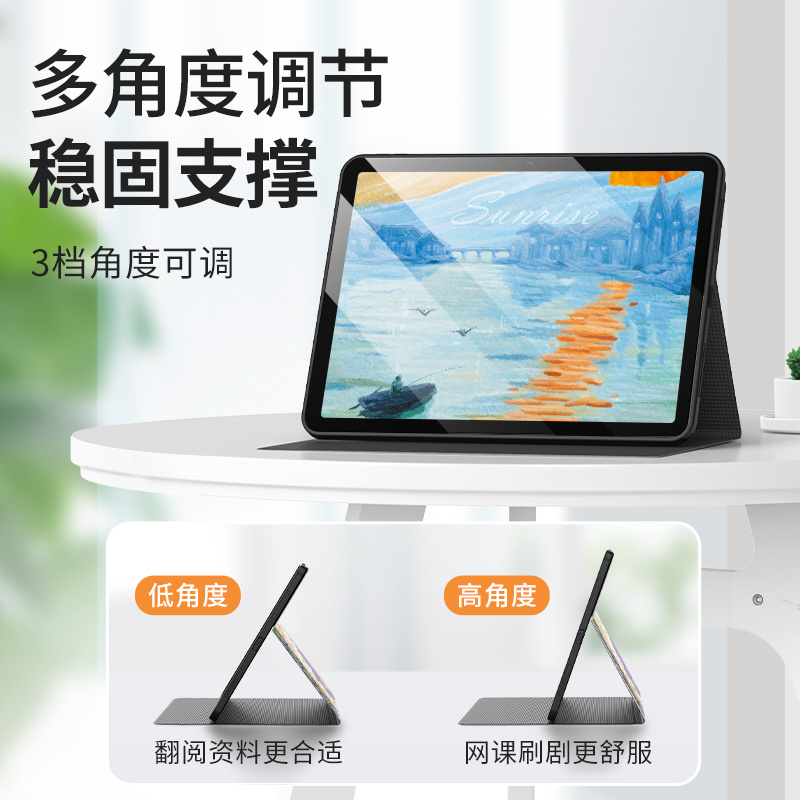 苹果老款iPad2/3/4保护套9.7英寸A1458平板A1474二A1566皮套a1432防摔9代8A2200mini6壳ipaid5适用1全包a1822 - 图2