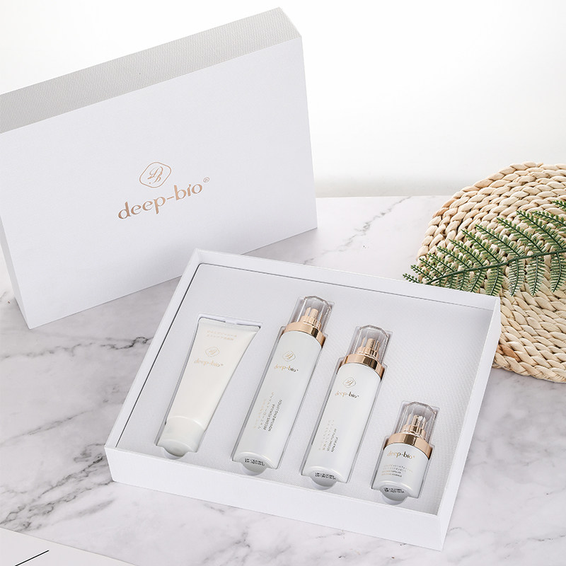 deep-bio臻宠光采四件套乳液洁面乳 deepbio面部护理套装