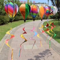 60 %HOT1 set of wind spinner hot air balloon decoration PVC