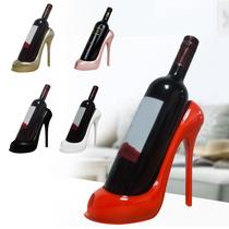 50%HOTCreative High Heel Shoe Wine Bottle Rack Holder Home