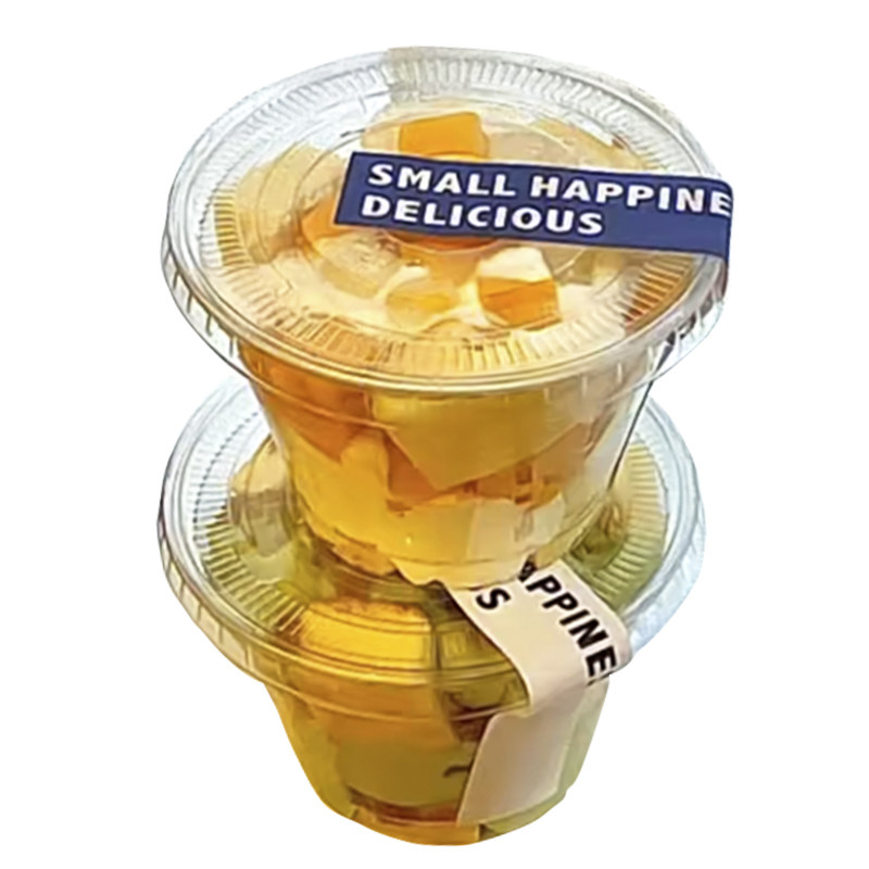 网红mini迷你蛋糕杯透明塑料一次性杯子 180ml奶油脏脏小盒子带盖,淘宝优惠券,粉丝福利购,淘宝优惠卷