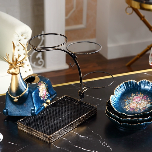 Креативные универсальные салфетки, высококлассный декор для гостиной для домашнего использования, система хранения, европейский стиль