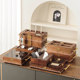 New Chinese-style solid wood multi-function tissue box