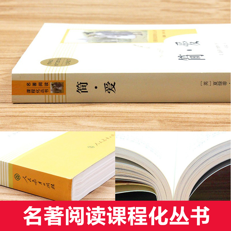 九年级上册阅读名著 艾青诗选和水浒传原著正版 简爱 儒林外史人民教育出版社人教版初三上下全套下册课外书阅读书籍初中生书目 - 图3