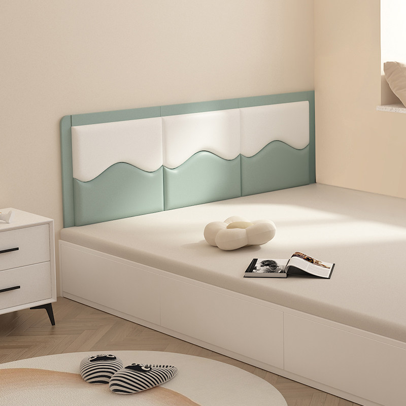 床头靠垫儿童房靠背垫防撞软包自粘榻榻米墙围定制床头软包靠背板,淘宝优惠券,粉丝福利购,淘宝优惠卷