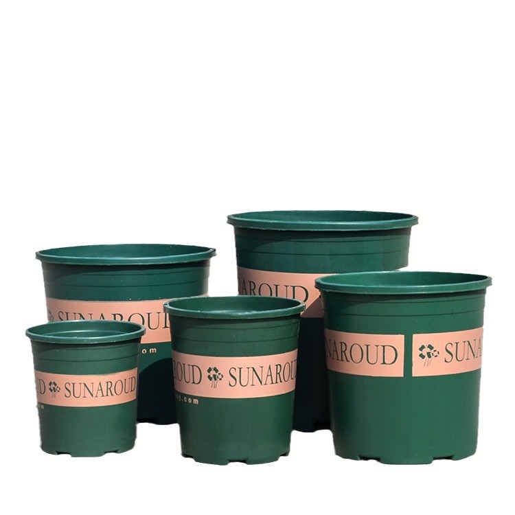 满园红厂家直销加仑花盆加厚塑料盆家用大号控根盆栽阳台月季花盆 - 图3