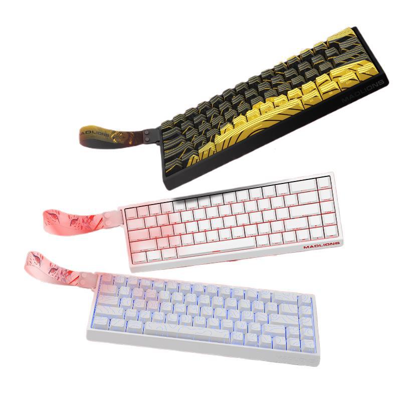 美加狮MAD6068HE电竞磁轴键盘游戏专用机械键盘60全键热插拔通用 - 图3