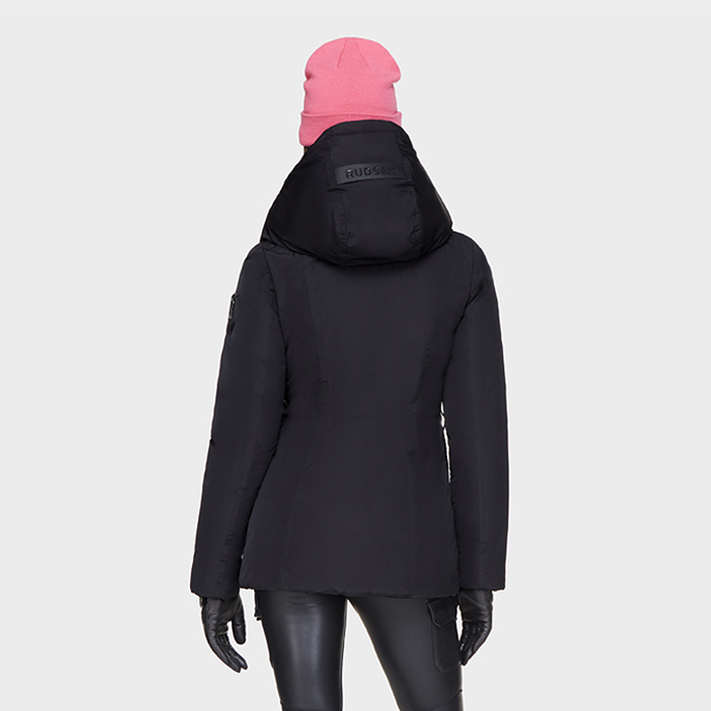 RUDSAK女中长修身秋冬季羽绒服