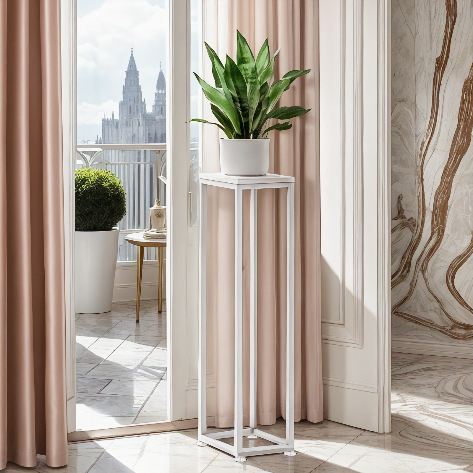 铁艺花架客厅家用简约现代置物架绿萝盆栽室内装饰摆件落地花架子,淘宝优惠券,粉丝福利购,淘宝优惠卷