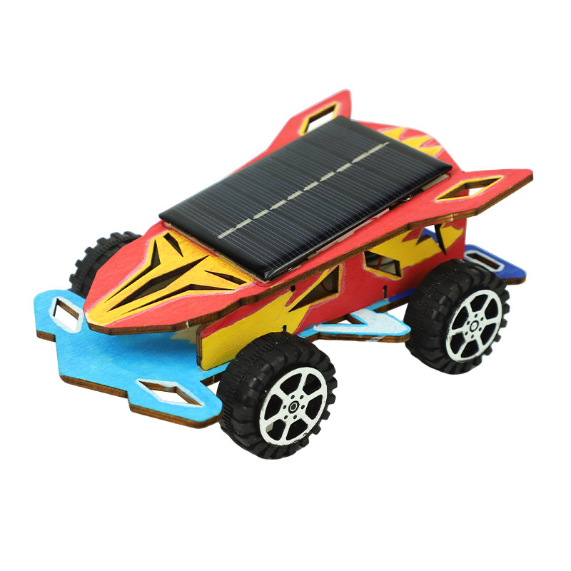 科技小制作小发明太阳能四驱赛车儿童益智拼装玩具材料包手工制作,淘宝优惠券,粉丝福利购,淘宝优惠卷