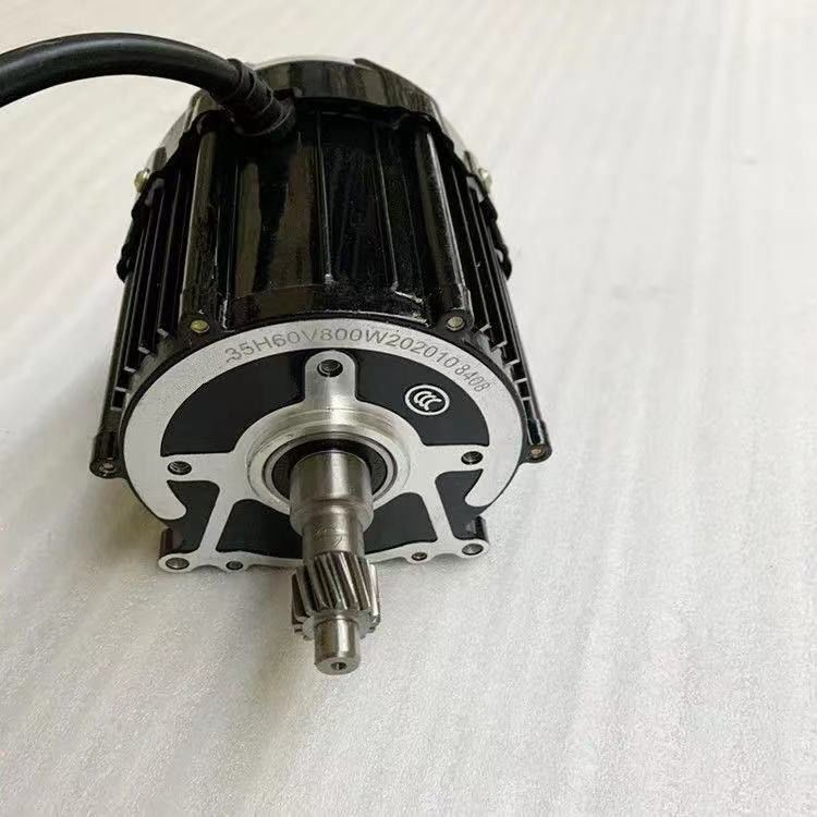 48V60V电动三轮车电机电瓶800W6501000w直流无刷差速五孔16齿电机 - 图3