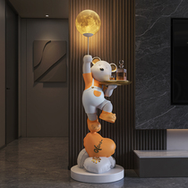 Violent Bear Large Swing Piece Living Room Floor Home Residence Decoration Pint TV Cabinet Side High-end Atmosphere Upper Class Joe Relocation Gift