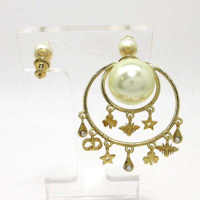 中古dior 9新tribal ball耳钉 Brandear海外耳钉