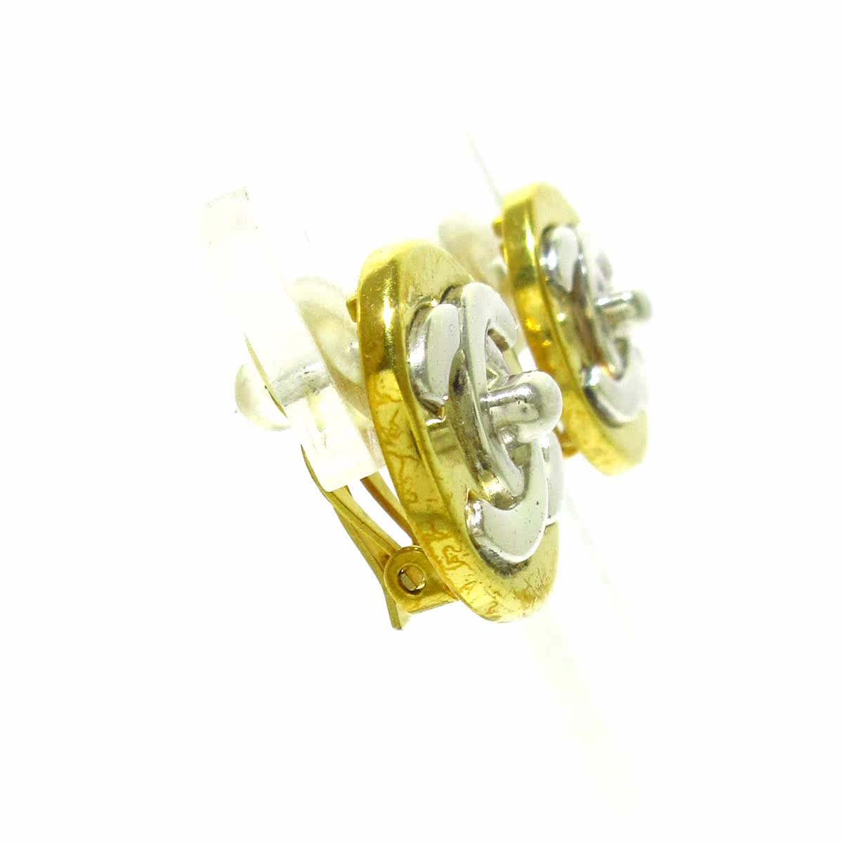 中古chanel香奈儿85新36130895耳环 Brandear海外耳环