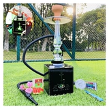 Арабский стеклянный кальян, полный комплект