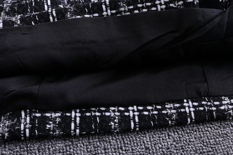 小香风金丝绒打底2021年秋冬连衣裙 从度连衣裙