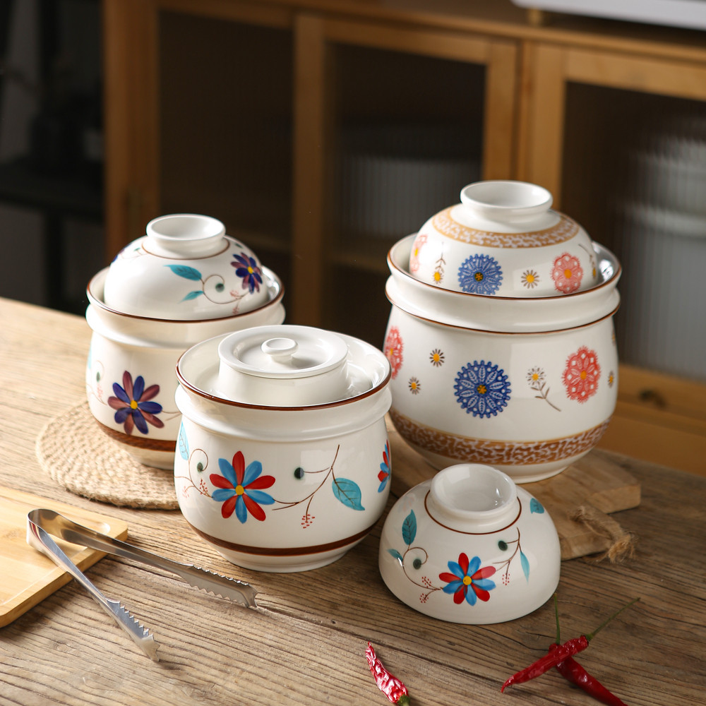 陶瓷泡菜坛子家用腌酸菜专用罐子密封内盖四川泡菜坛腌菜罐泡菜罐,淘宝优惠券,粉丝福利购,淘宝优惠卷