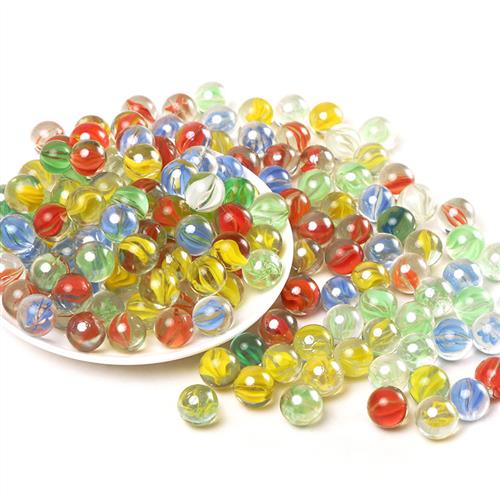 50斤整包14mm玻璃球25mm玻璃珠弹珠机专用玻璃珠子大小弹珠游戏机 - 图1