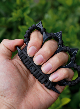 加厚指虎四指拳套戒指环