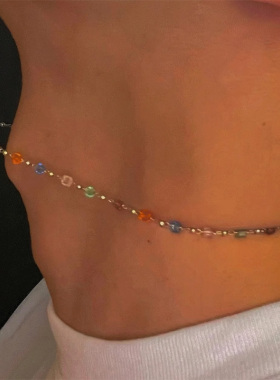 小众美式项链男生轻奢高级男士潮