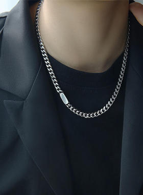 男士项链嘻哈潮钛钢不褪色